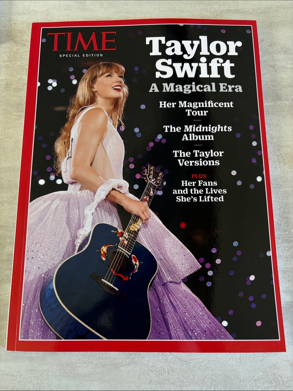 Time Special Edition: Taylor Swift A Magical Era - Red & Black Cover